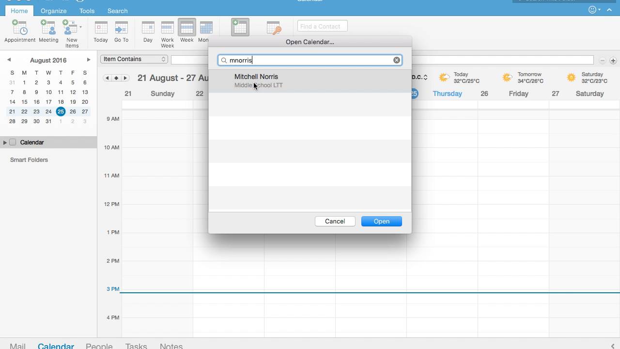 Outlook App Mac Shared Folder